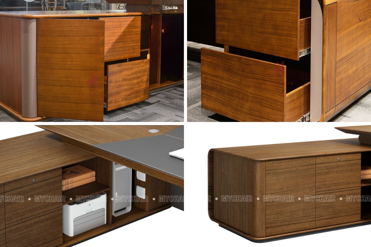 Bàn lãnh đạo NBLD01 với các tiện ích được tích hợp