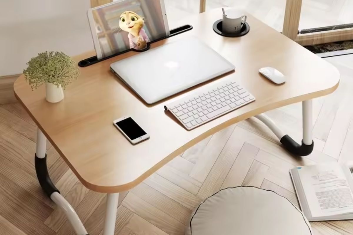 Bàn làm việc gấp gọn mini