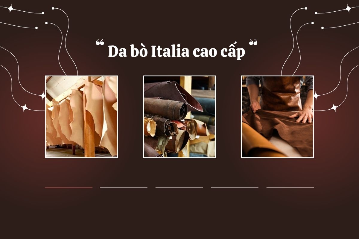 NO27A sở hữu chất liệu da cao cấp