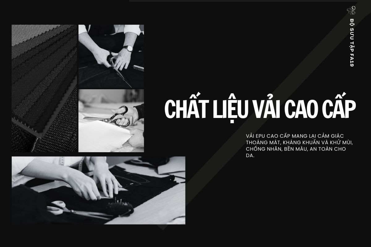 FA19 sử dụng chất liệu vải EPU cao cấp