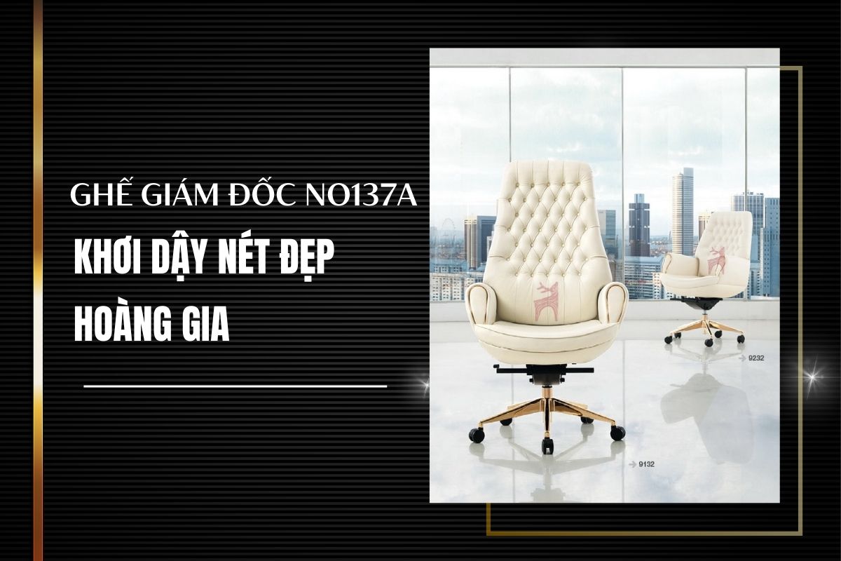 Giới thiệu về ghế giám đốc da MyChair NO137A