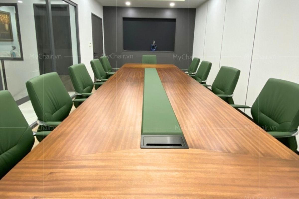 Bàn họp NBLD01-H được sử dụng cho phòng họp