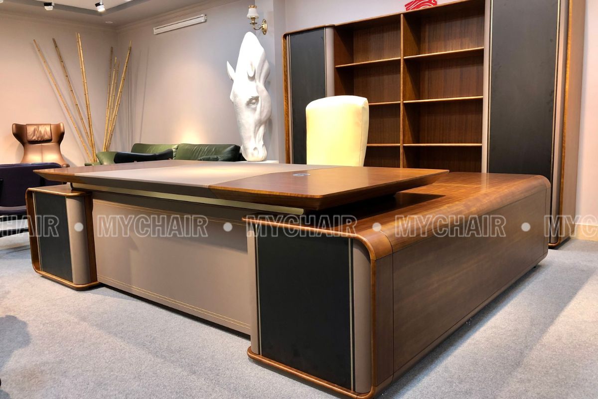 Bàn giám đốc NBLD01 với vẻ đẹp trường tồn cùng thời gian