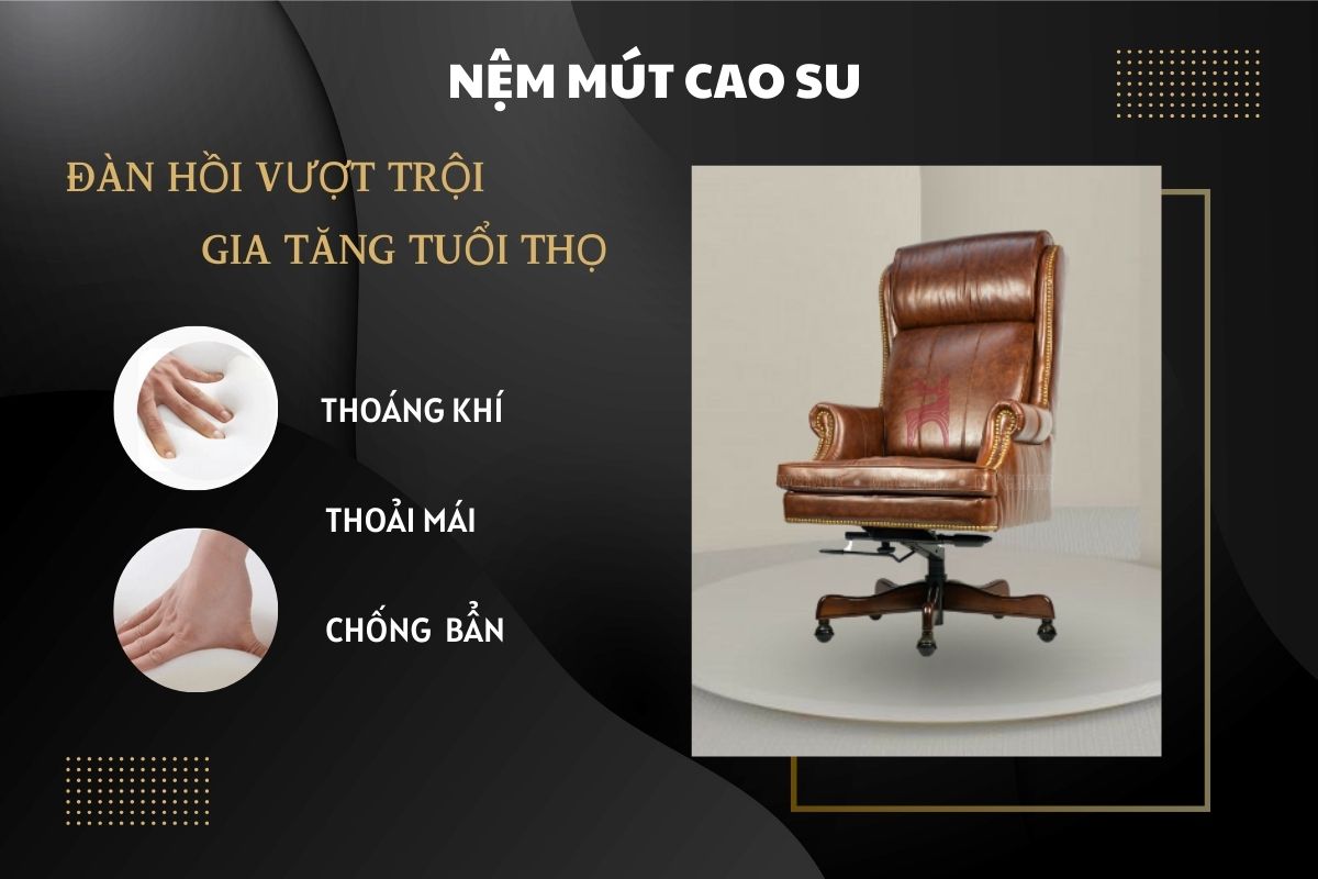 PRE2 sử dụng nệm mút cao su non đàn hồi