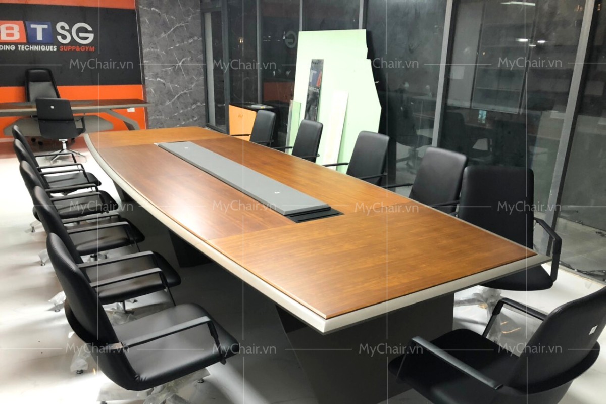 Thiết kế phòng họp tích hợp phòng lãnh đạo