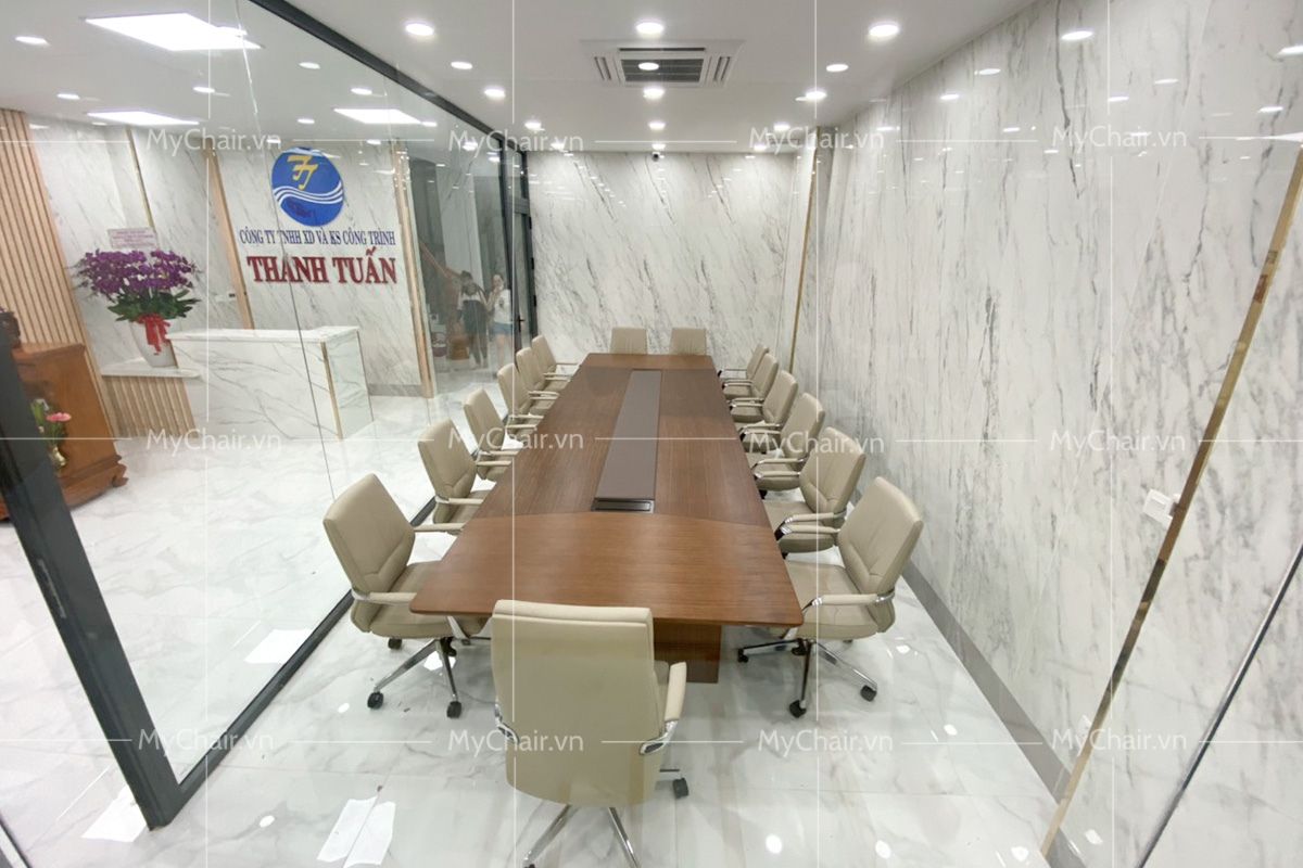 Nội thất phòng họp của công ty Thanh Tuấn SG