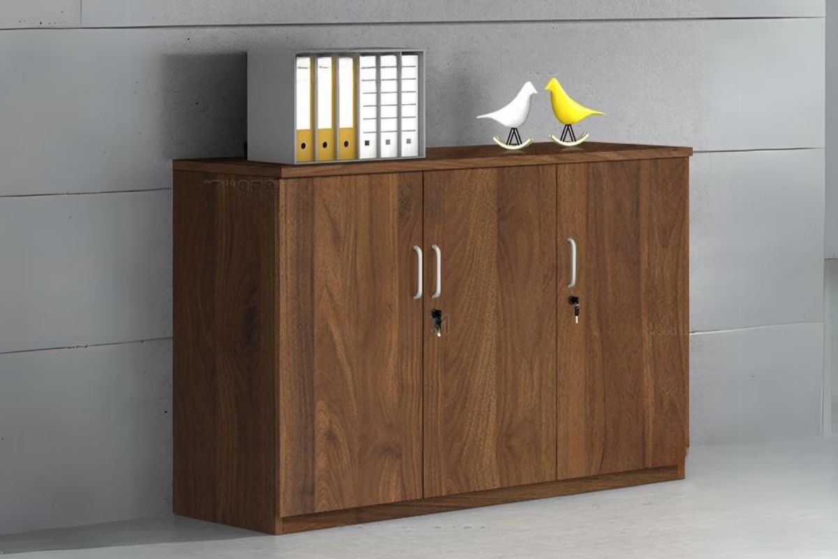 Tủ tài liệu 3 buồng thấp