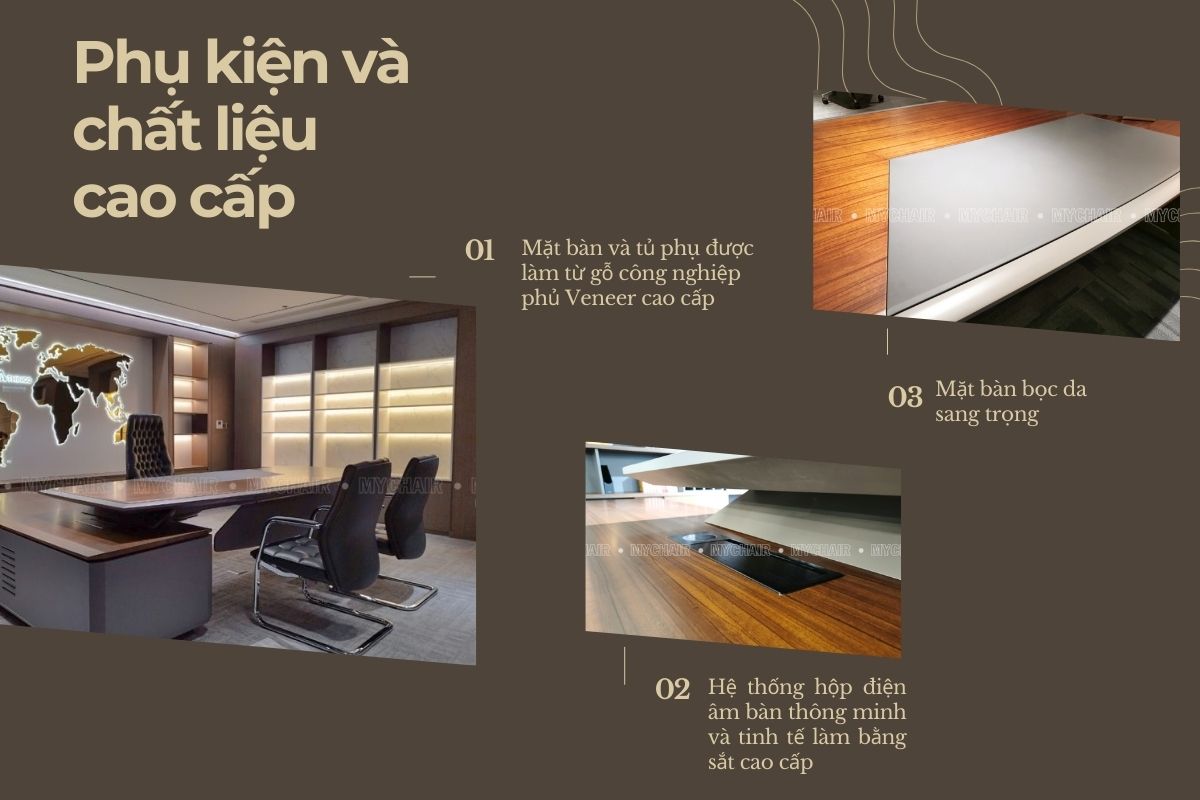 NBLD02 được trang bị phụ kiện và chất liệu cao cấp