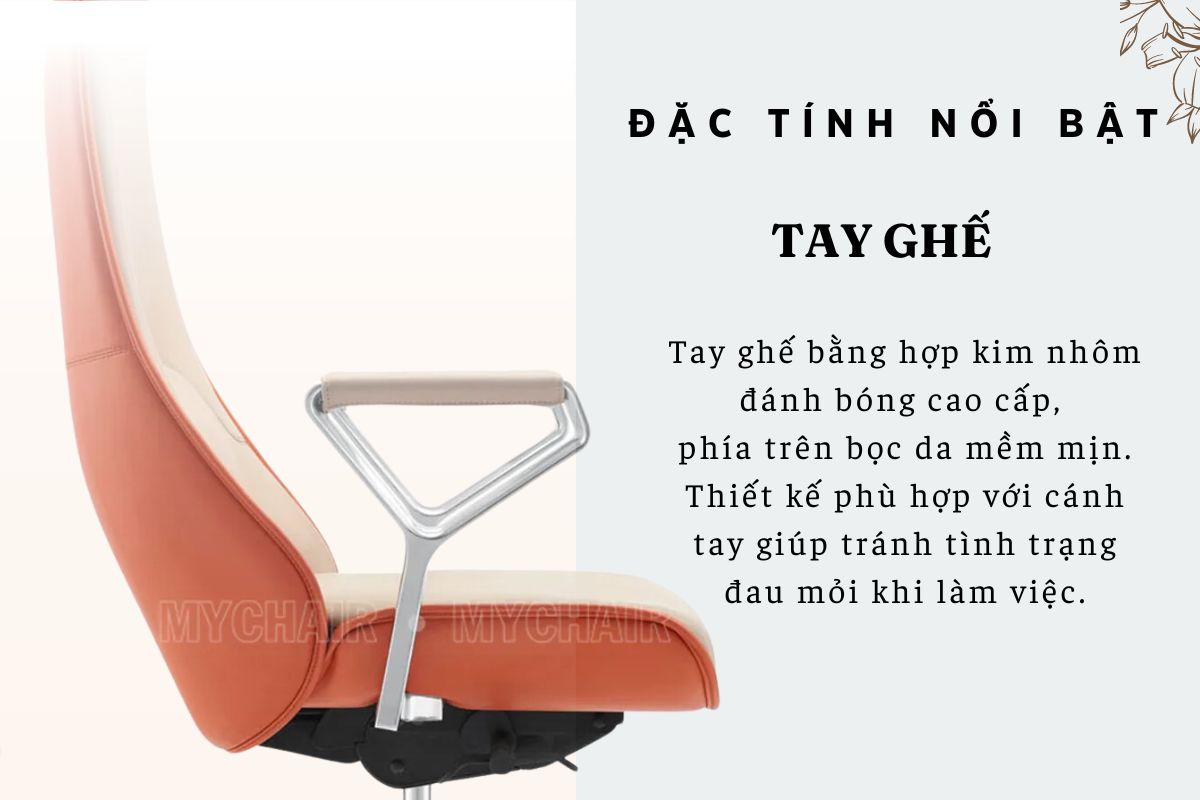 Ghế FA928A có tay ghế cách điệu
