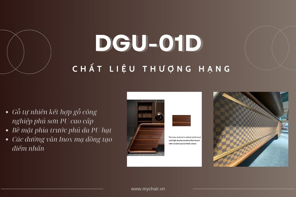 DGU-01D với các chi tiết tinh xảo