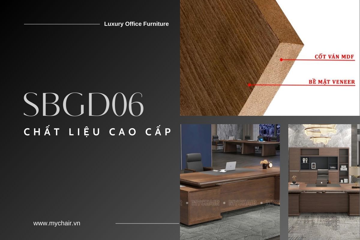 SBGD06 sử dụng chất liệu cao cấp