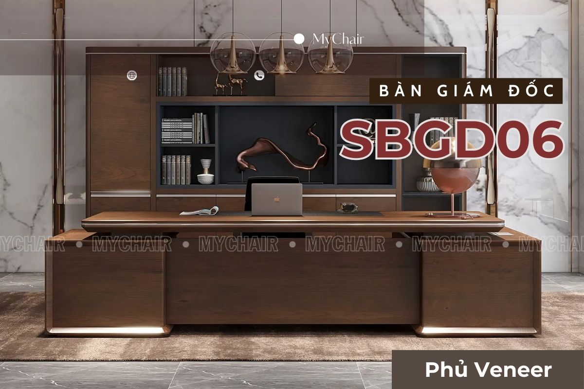 Bàn giám đốc phủ Veneer