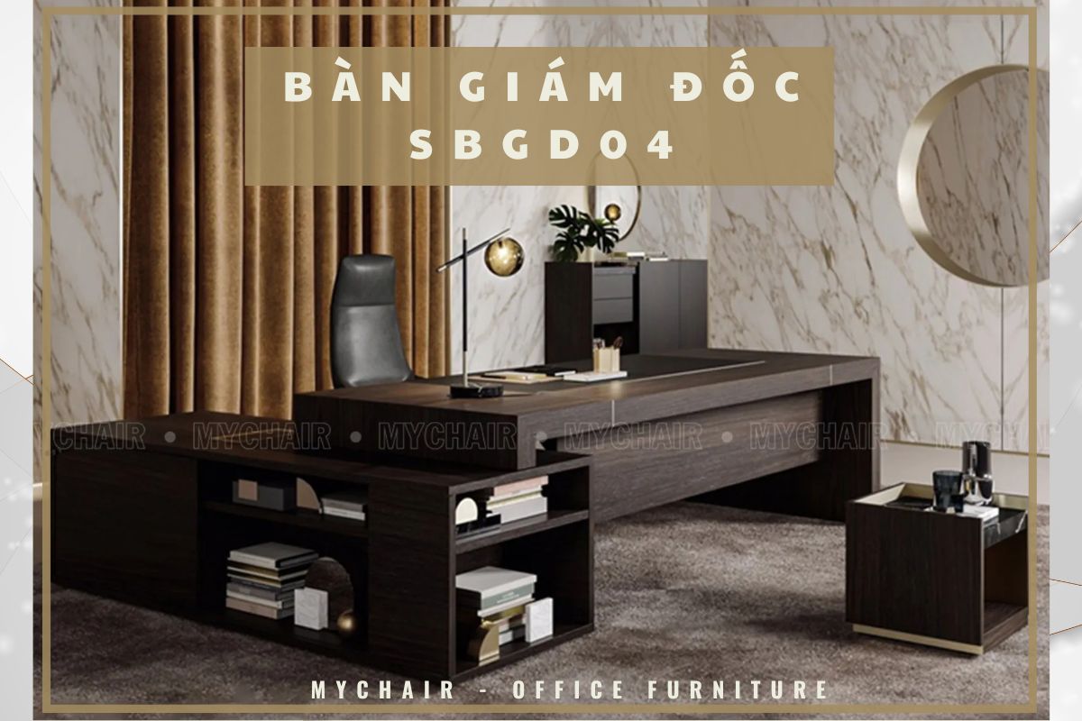 Bàn giám đốc SBGD04 là điểm sáng trong không gian làm việc