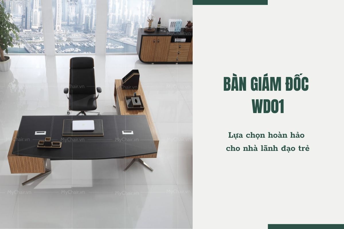 WD01 được nhiều lãnh đạo trẻ yêu thích