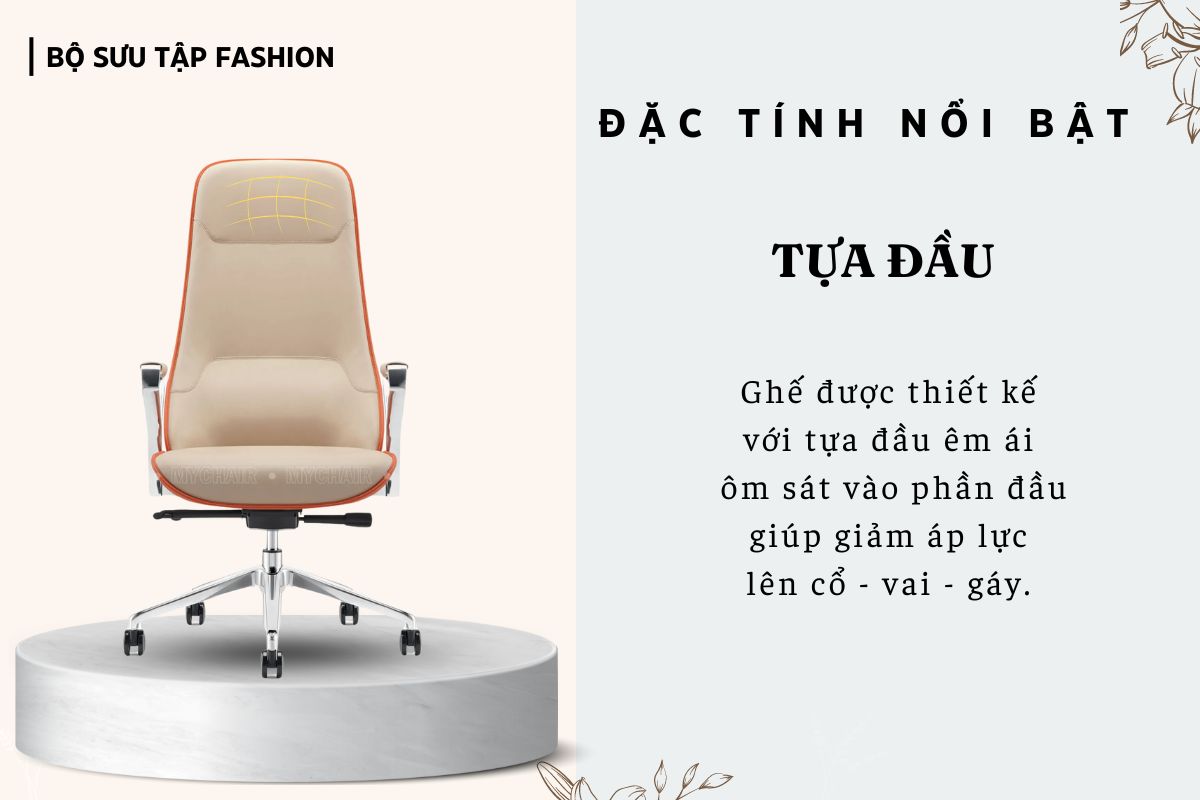 Ghế FA928A có tựa đầu hỗ trợ