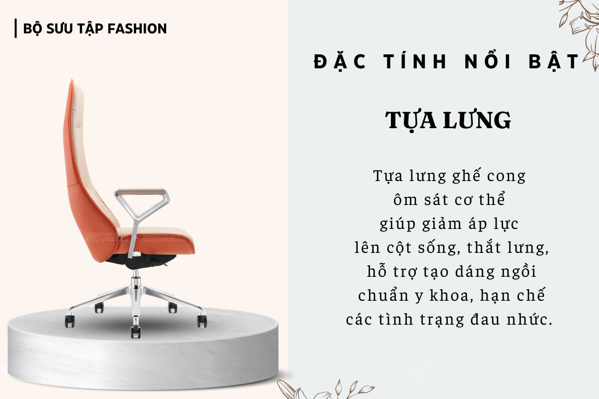 FA928A có tựa lưng công thái học
