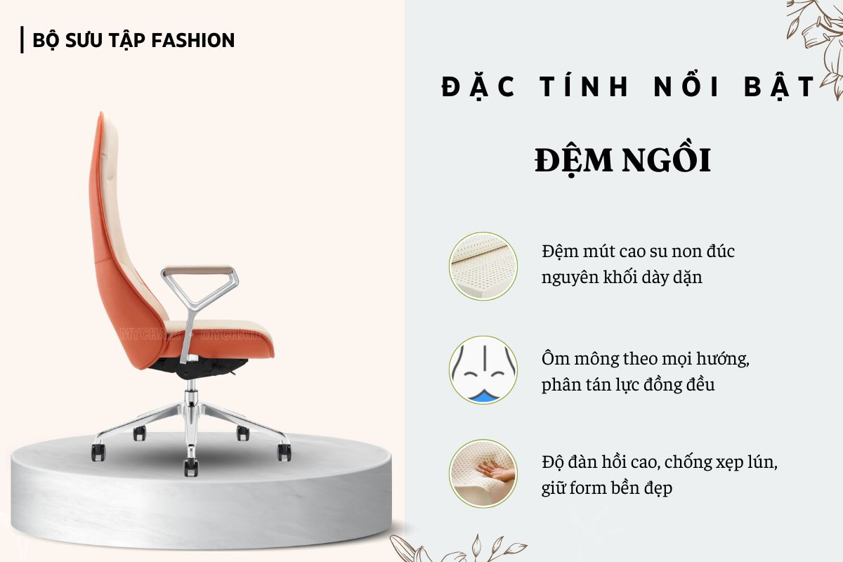 FA928A có đệm ngồi êm ái
