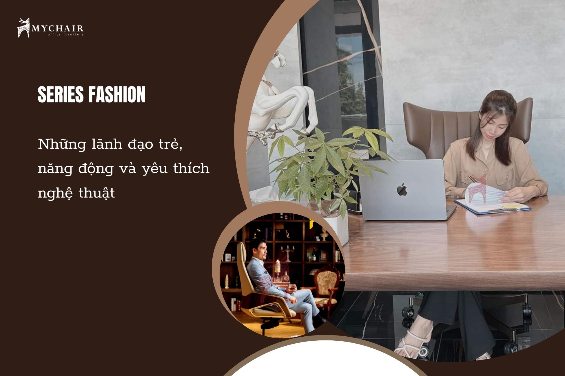 Đối tượng phù hợp với ghế giám đốc series Fashion
