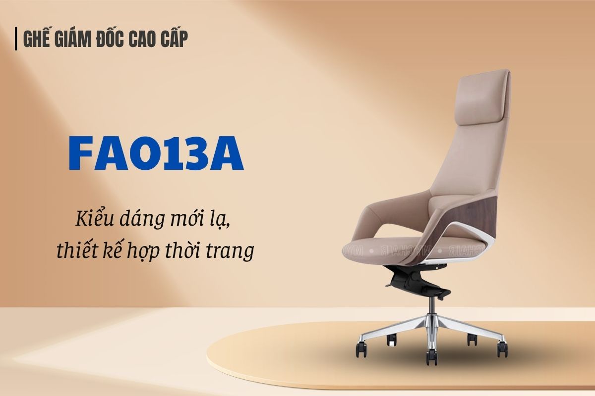 Ghế giám đốc da bò FA013A