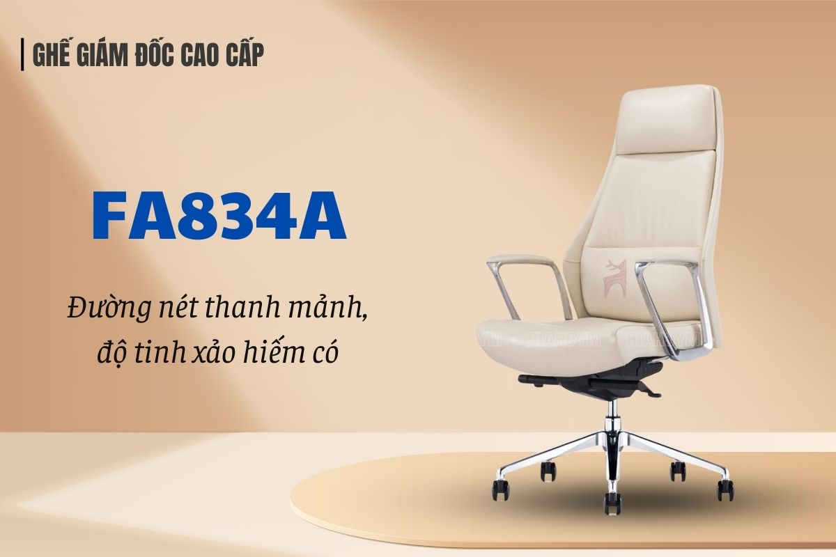 Ghế giám đốc da FA834A
