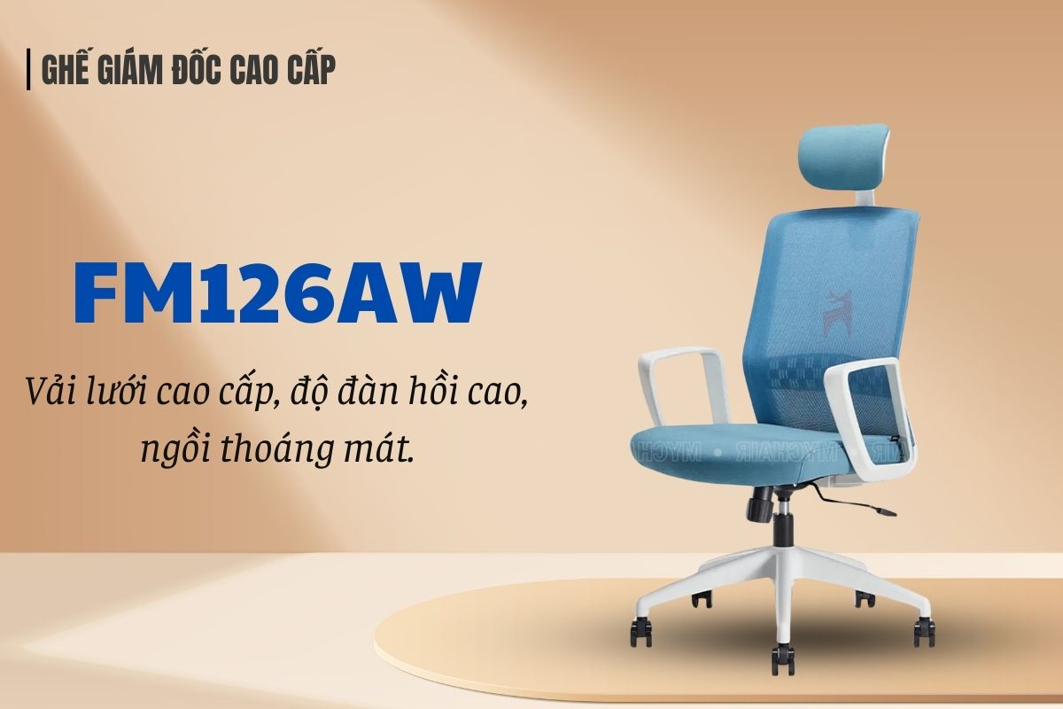 Ghế xoay lưới FM112AW-2