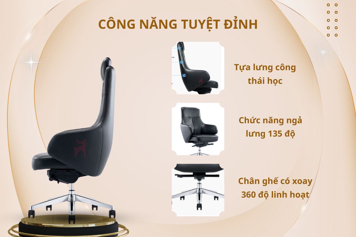 NO523A được trang bị nhiều công năng