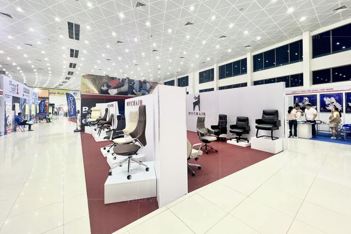 Gian hàng MyChair được bố trí khoa học