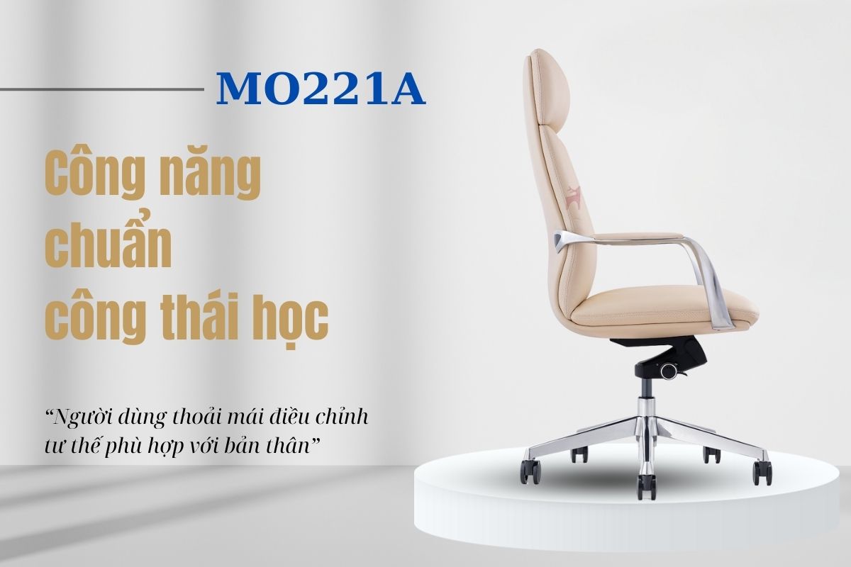 MO221A với công năng chuẩn công thái học