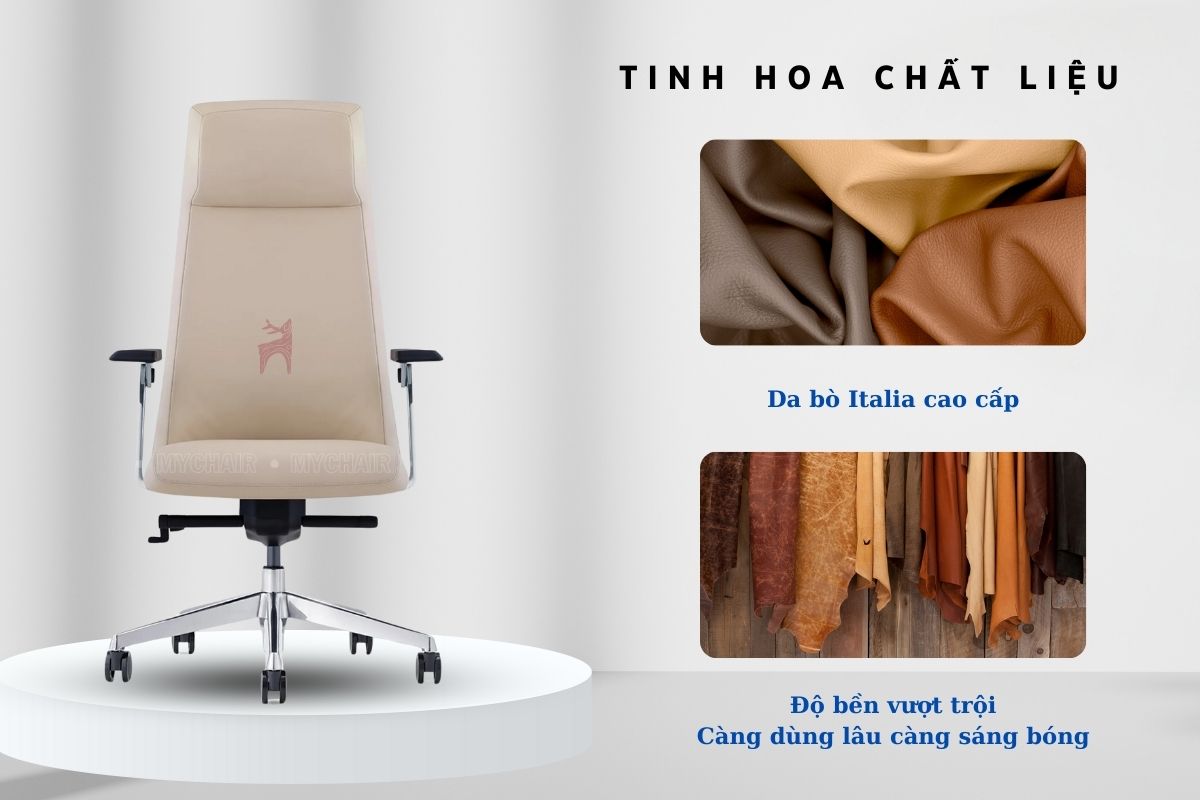 MO224A sở hữu chất liệu da thượng hạng