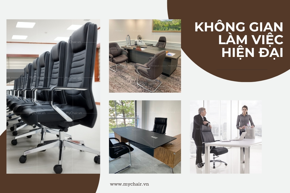 modern phù hợp với không gian avf bàn làm việc nào 