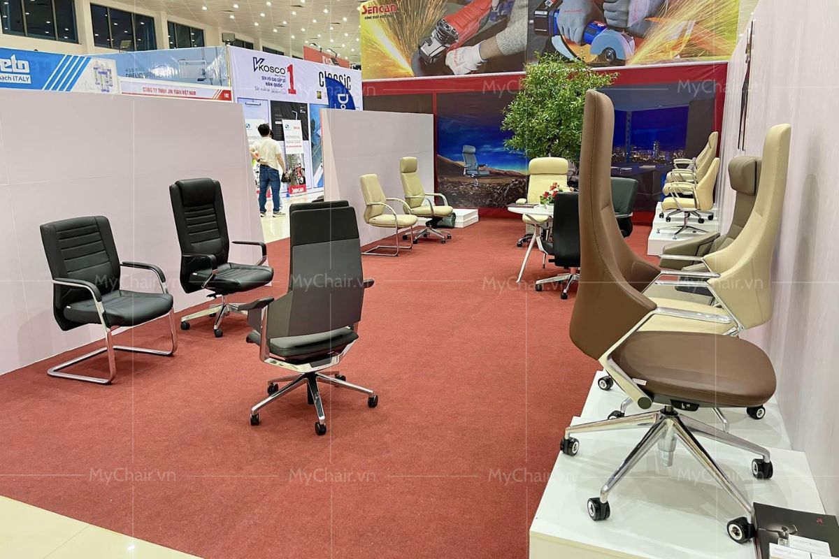 Các sản phẩm mới của MyChair được trưng bày tại triển lãm