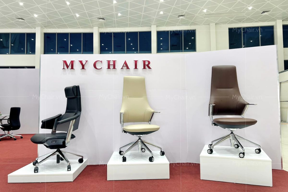 Các sản phẩm mới của MyChair được trưng bày tại triển lãm