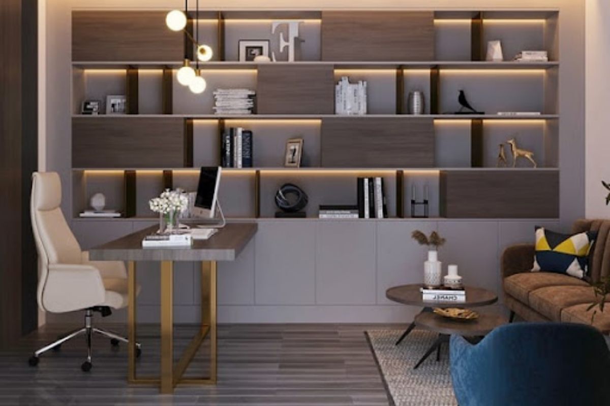 Sắp xếp ghế Luxury cho phòng làm việc tại nhà