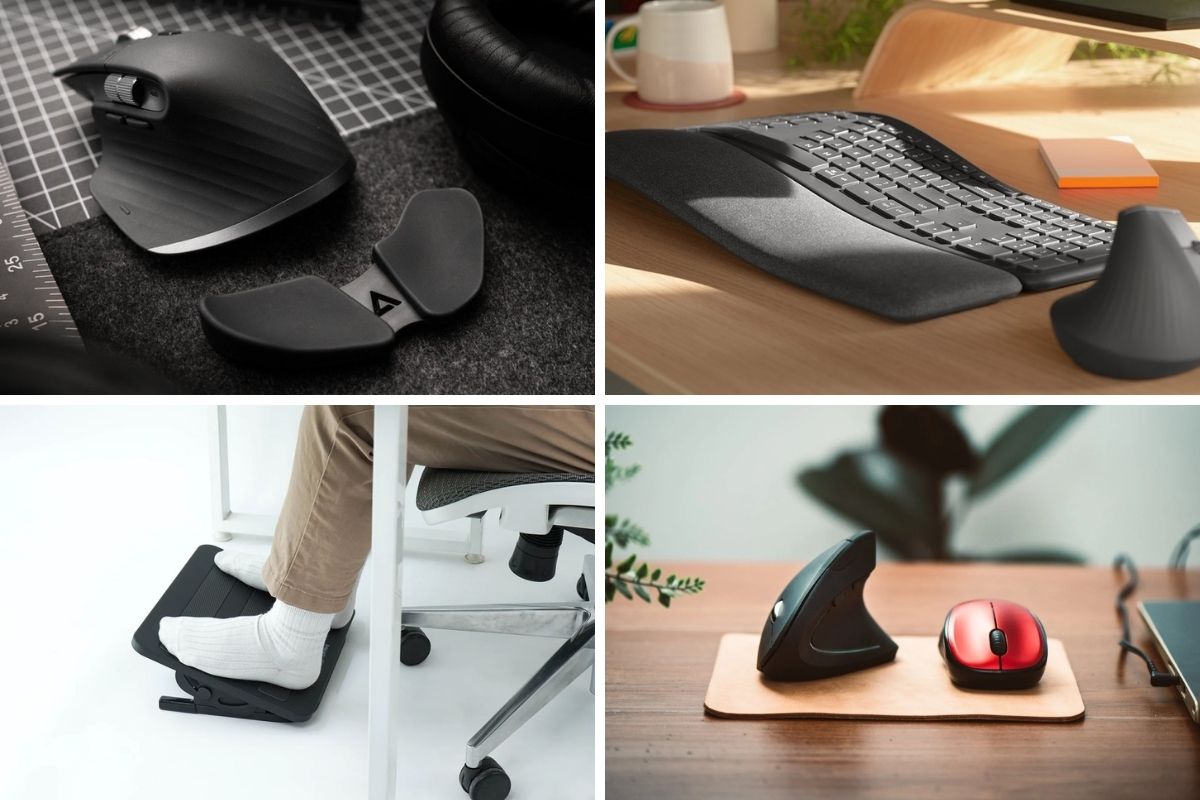Bố trí thêm phụ kiện ergonomic cho phòng giám đốc hiện đại