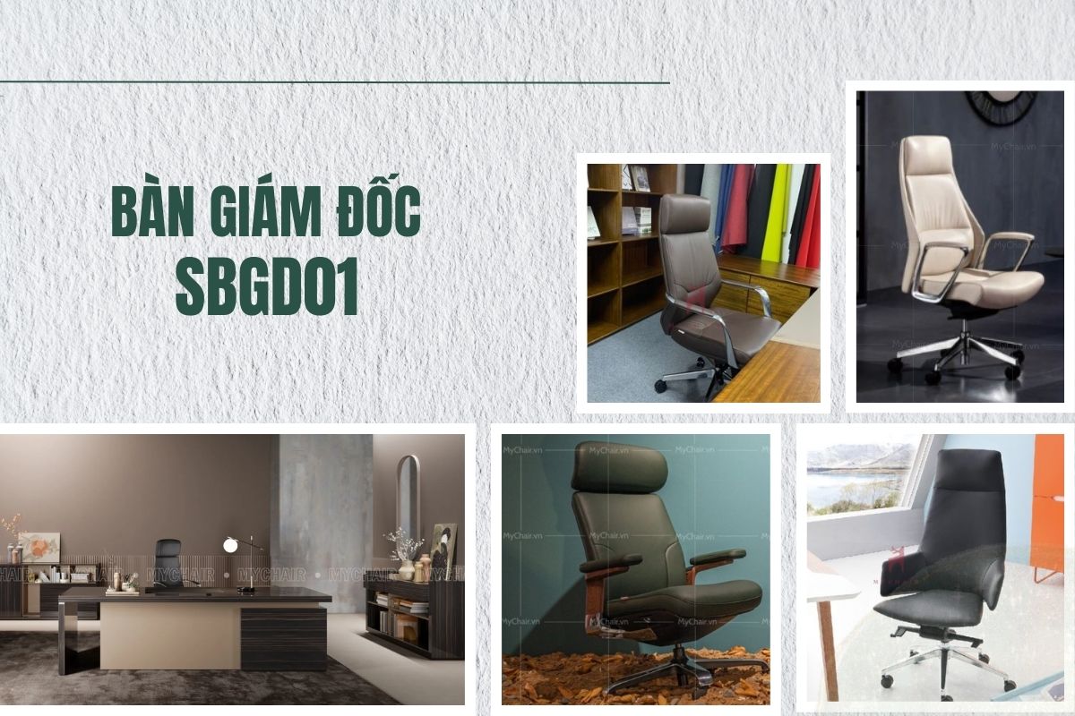 Gợi ý các mẫu ghế phù hợp với bàn giám đốc SBGD01
