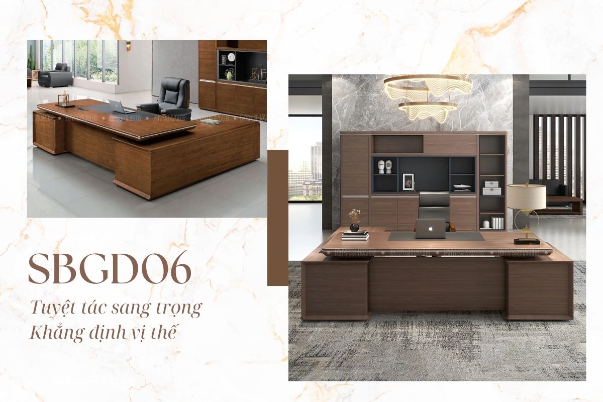 Bàn giám đốc SBGD06 là tuyệt tác sang trọng