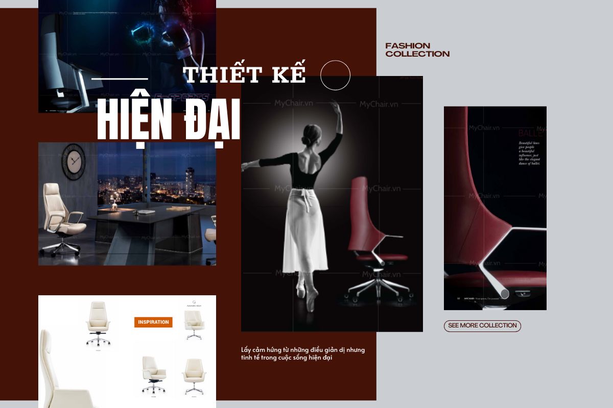 Thiết kế hiện đại, tối giản