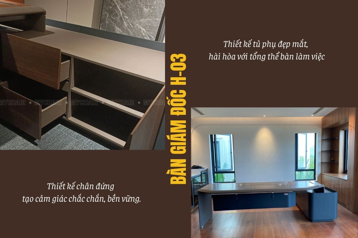 H-03 được trang bị tiện nghi