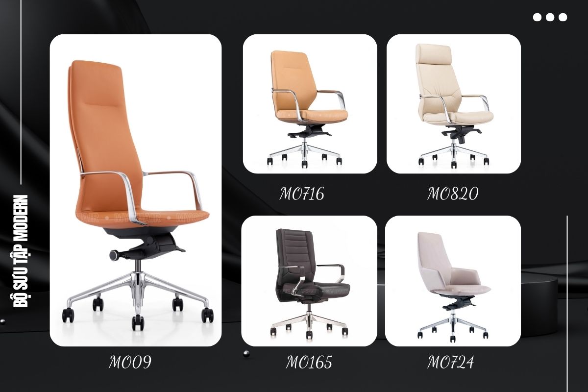 Các mẫu ghế trong bộ sưu tập Modern