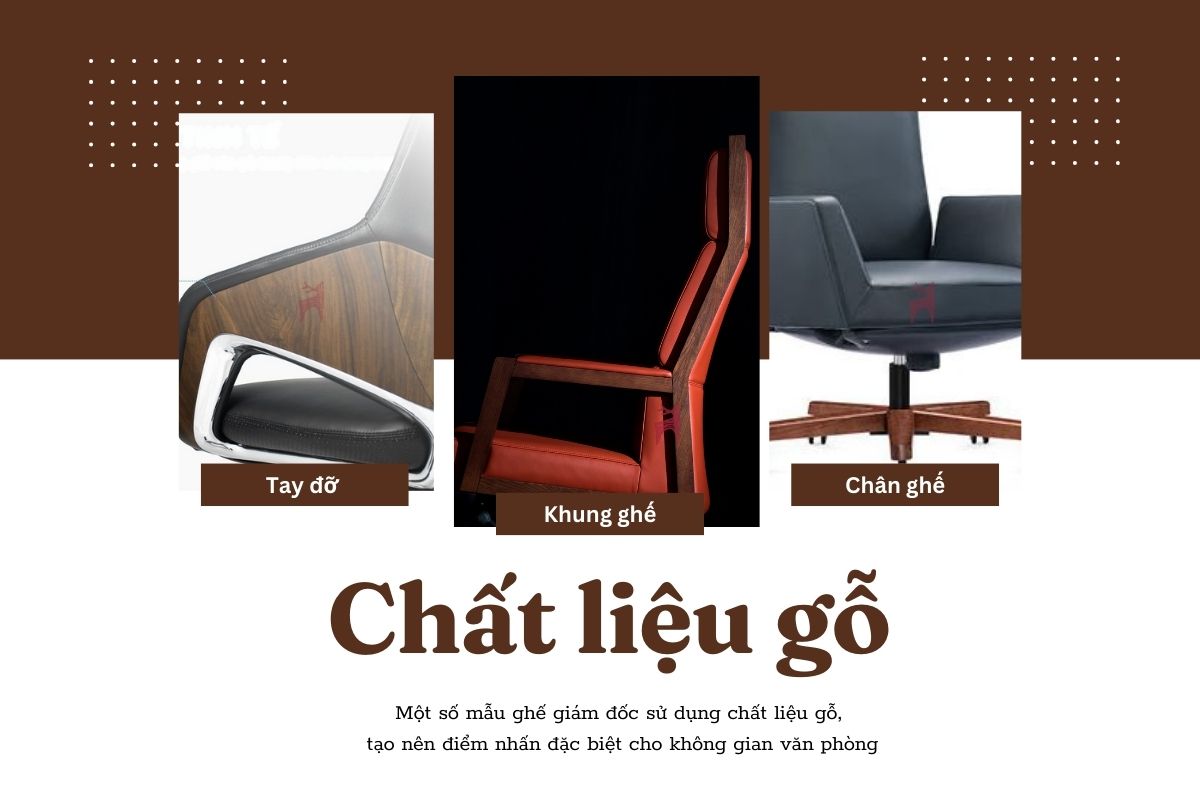 Lựa chọn ghế chất liệu gỗ bền bỉ