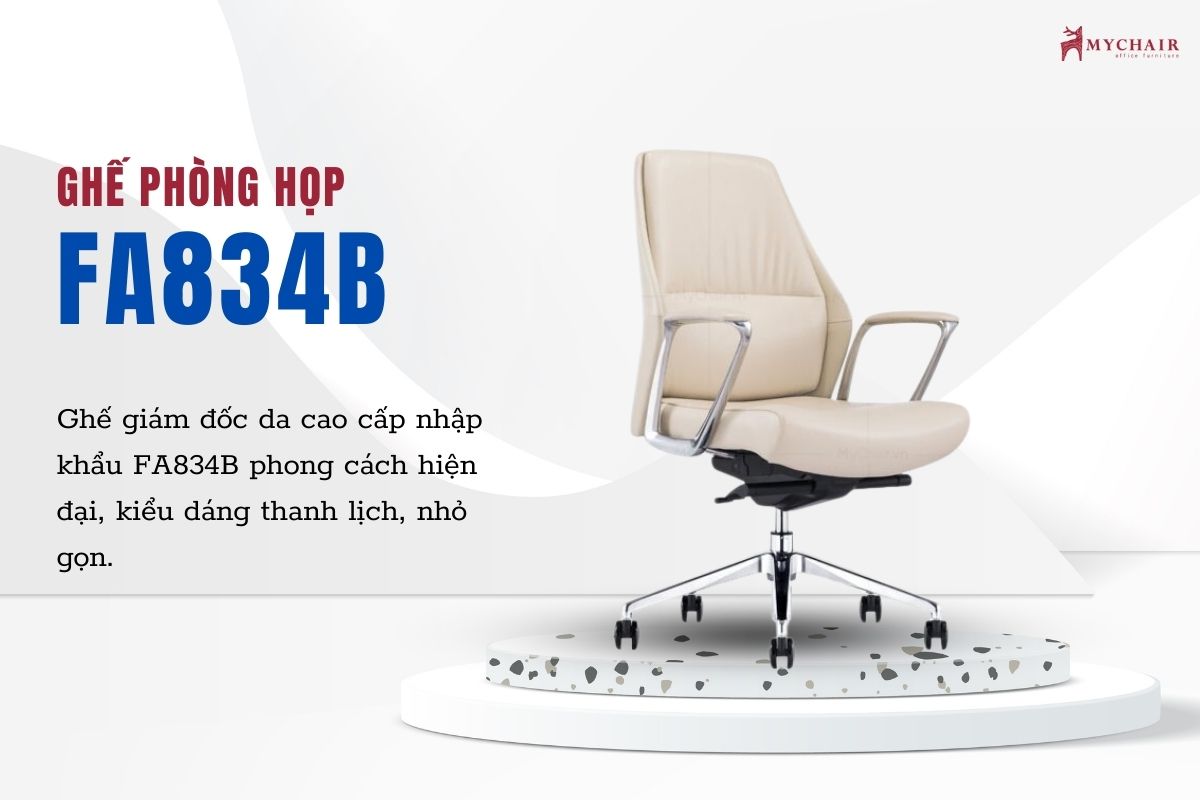 Ghế họp da FA834B
