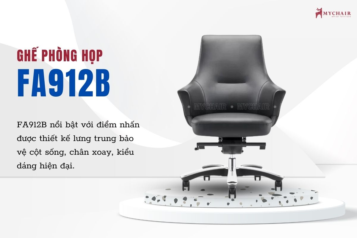 Ghế họp da FA912B