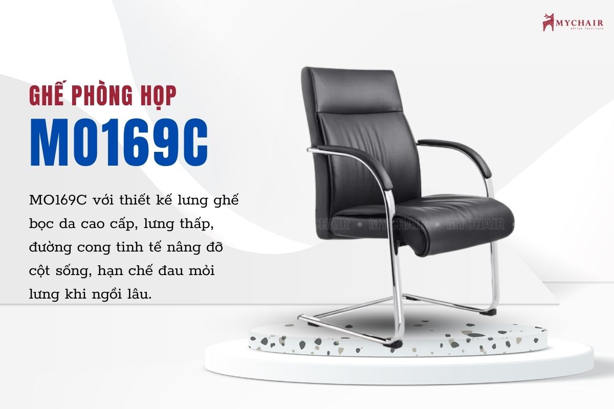 Ghế phòng họp da MO169C