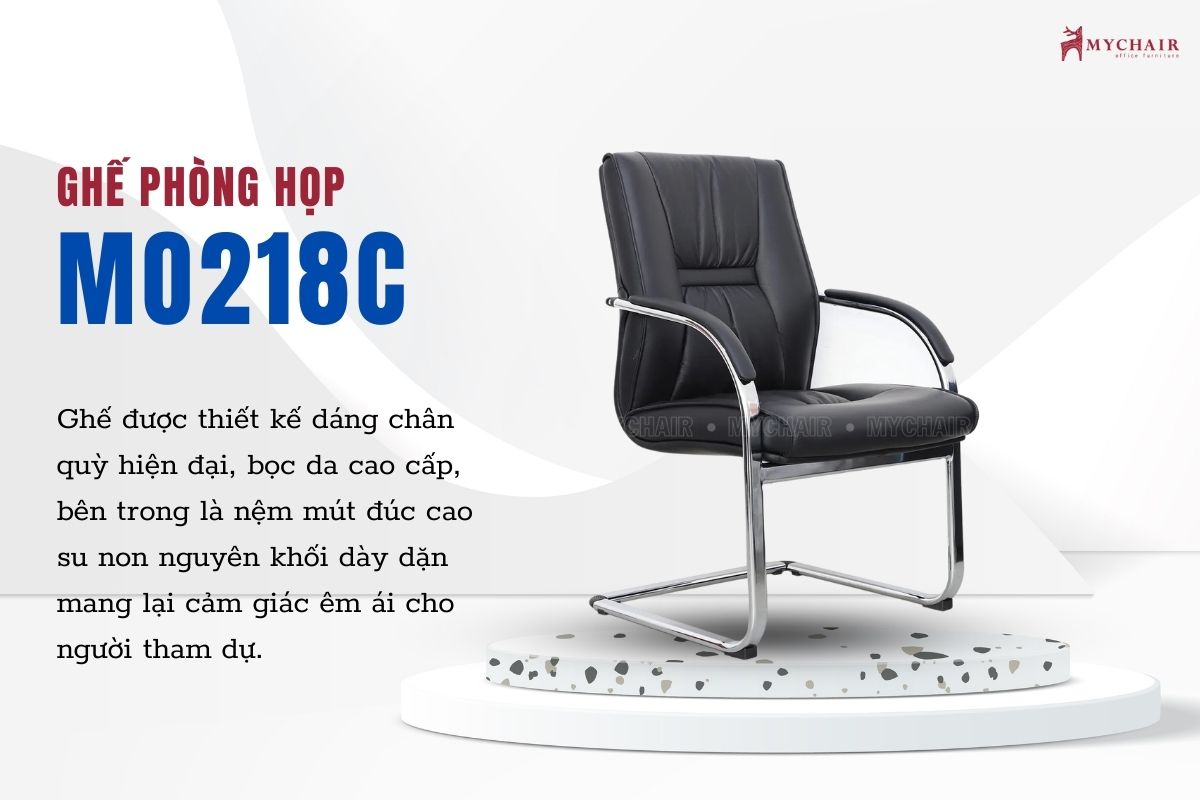 Ghế họp da MO218C