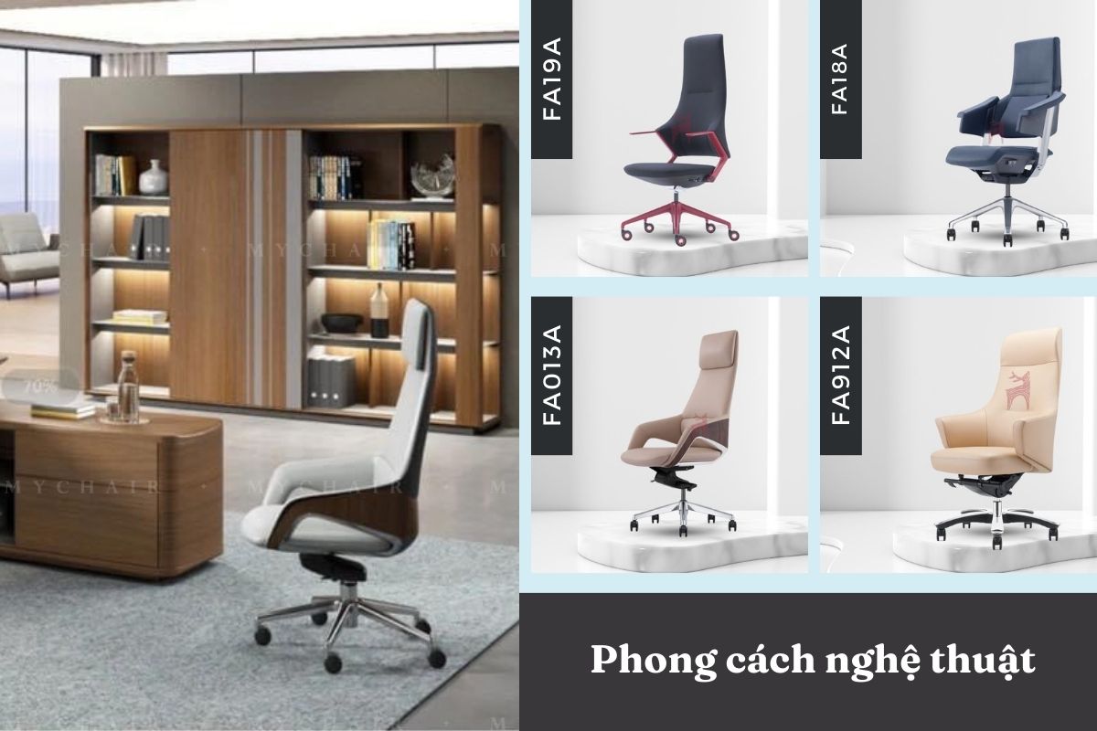 Ghế giám đốc cho người yêu nghệ thuật