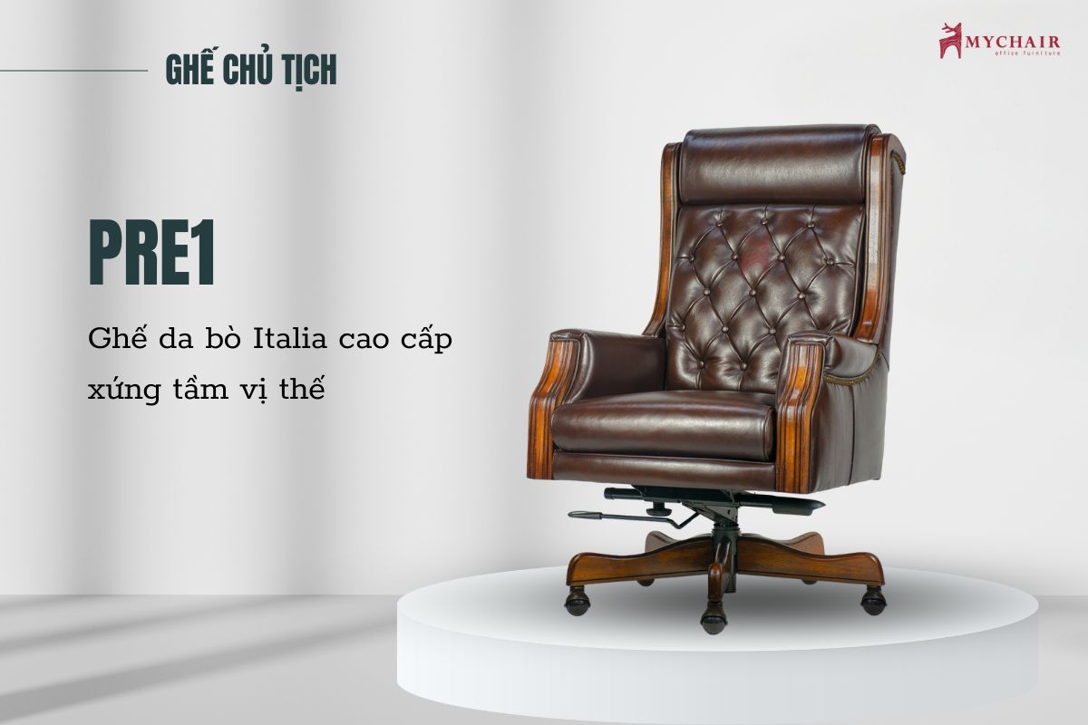 Ghế da chủ tịch cao cấp PRE1