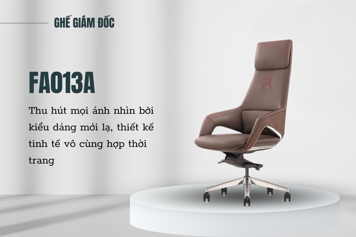 Ghế giám đốc da FA013A