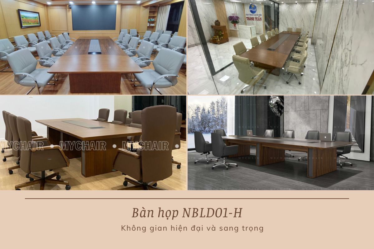 Không gian phù hợp với bàn họp NBLD01-H