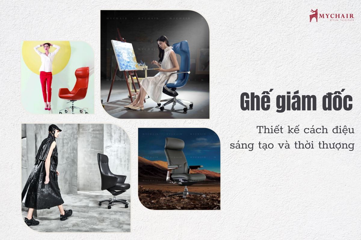 Có thể chọn những mẫu ghế phá cách hơn cho không gian mở