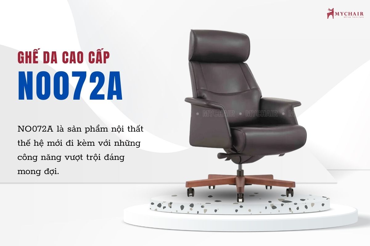 Ghế da NO072A cho chủ tịch